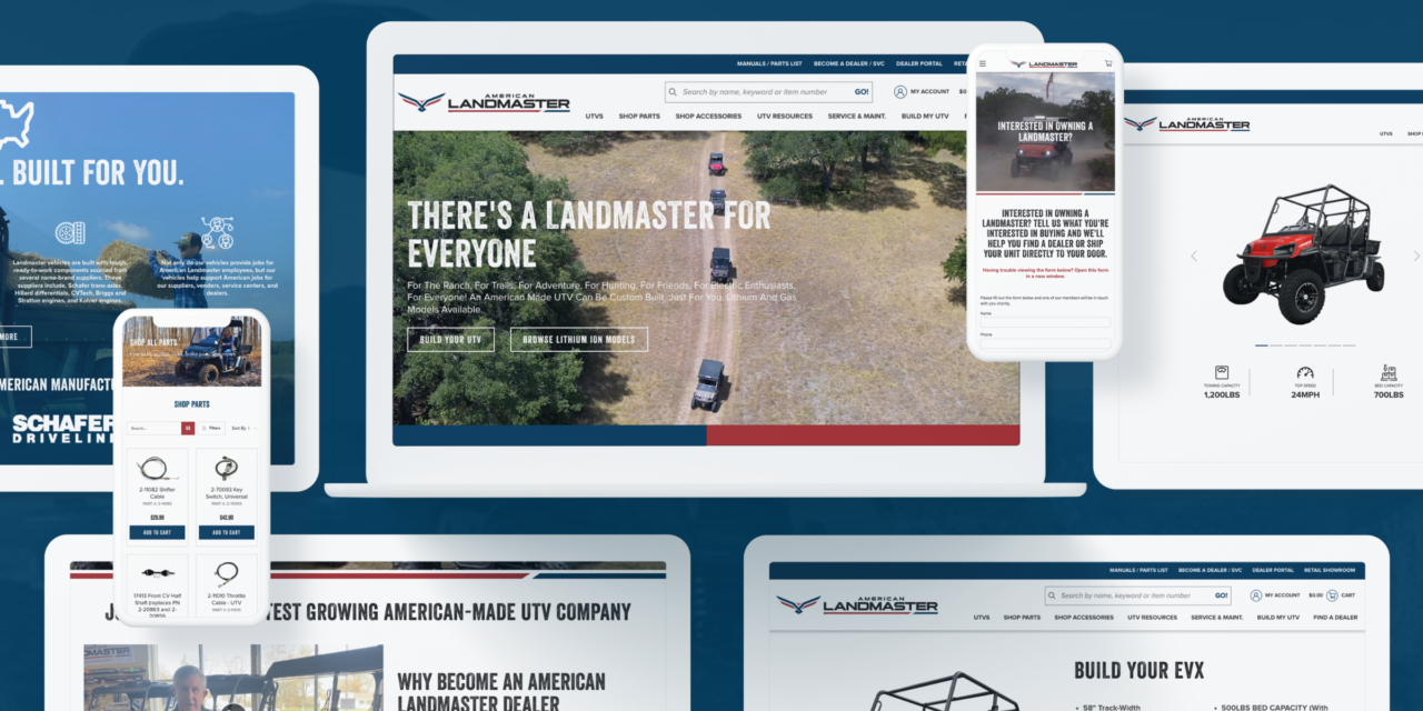 American landmaster web design 04