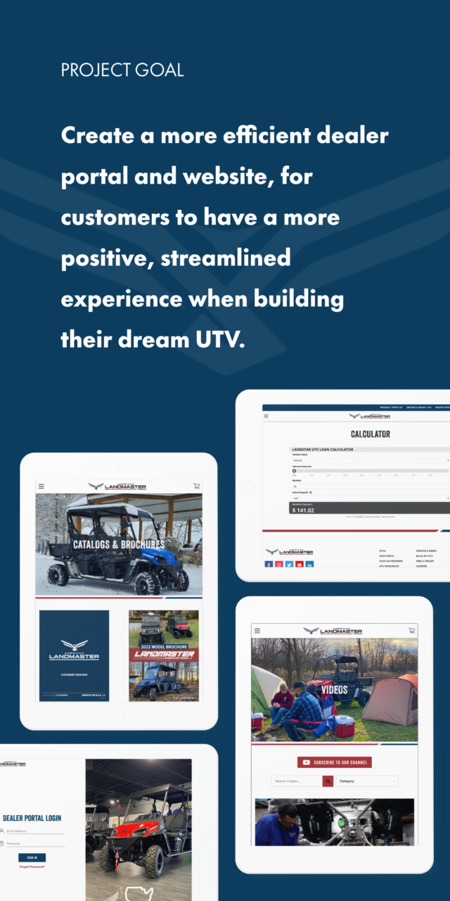 American landmaster web design 03