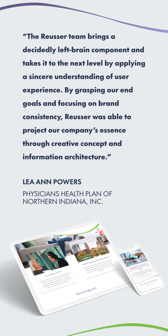 Physicians Health Plan web design 03