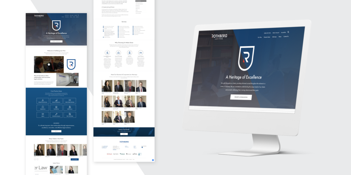 Rothberg law firm branding 01