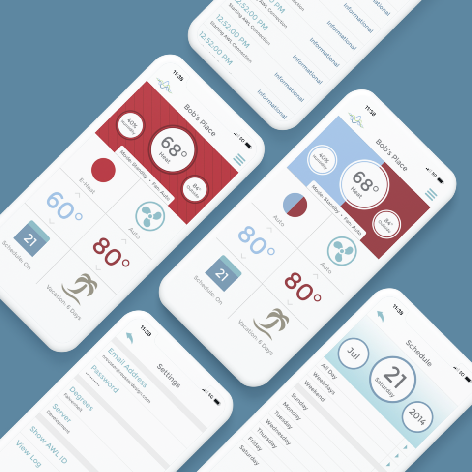 Water furnace app design 8